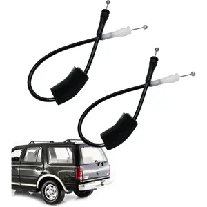 2 PCS Tailgate Release Cables for 1997-2002 Ford Expedition Rear Door Latch Cable Ford E-150 E-250 E-350 E-450 Replaces F2UZ-15264A65-B/F2UZ15264A65B