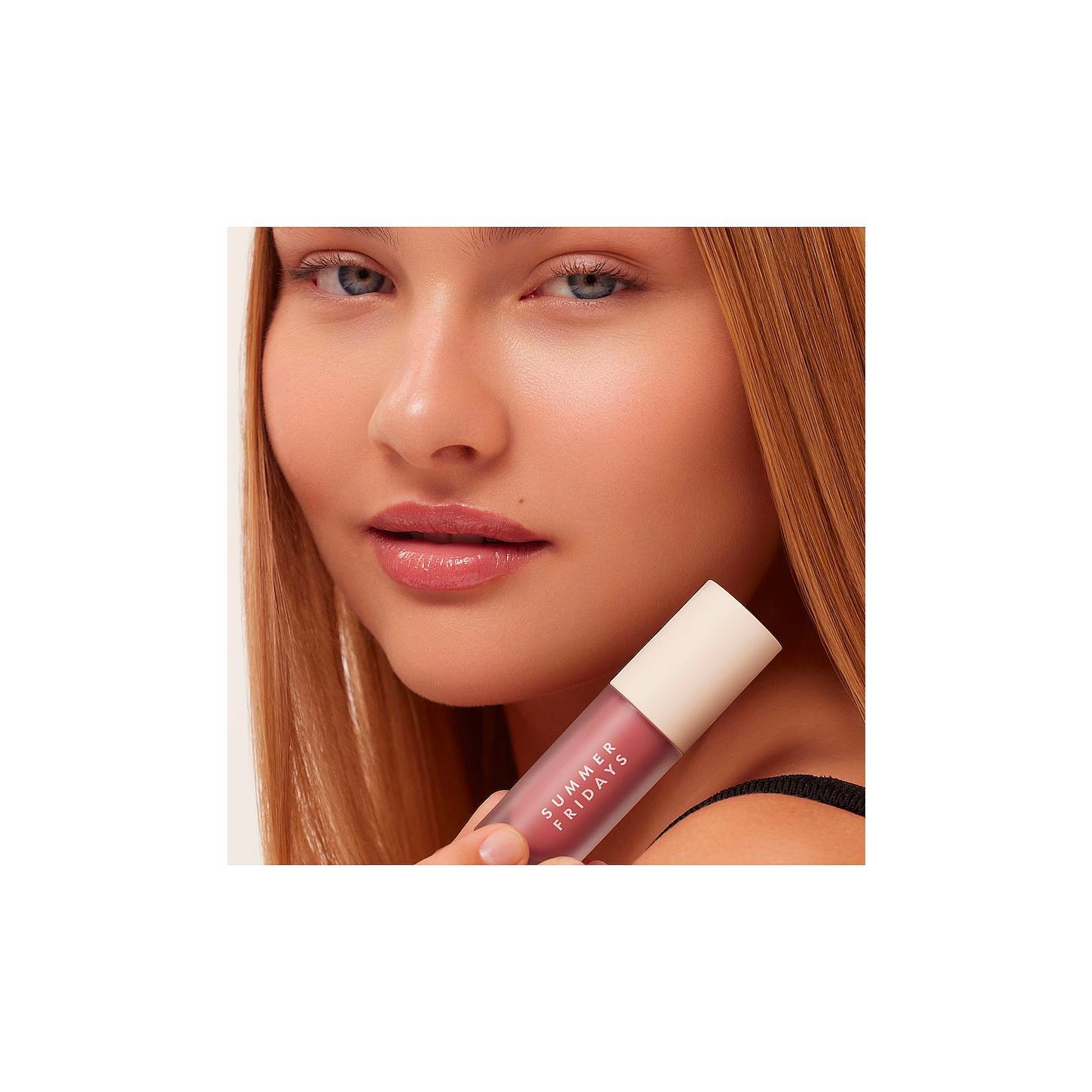 Summer Fridays Dream Lip Oil in Blush Dreams