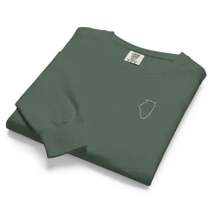 Illinois State Crewneck Sweater | Comfort Colors 1566 | IL