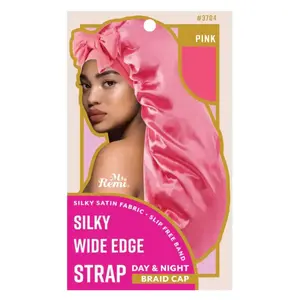 Ms. Remi Silky Wide Edge Strap Day & Night Cap Braid Assorted 3704