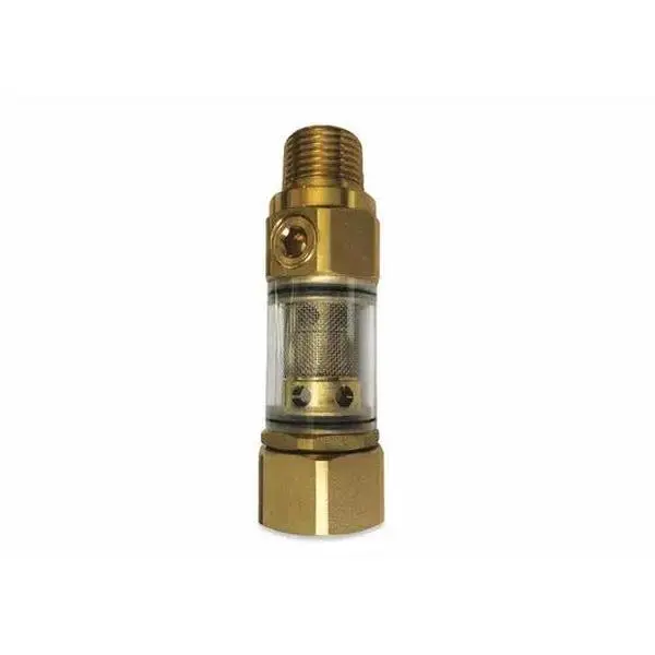 Brass Garden Hose Filter with Clear View