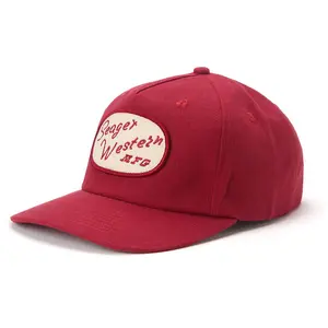 Seager Garland Burgundy Snapback Hat