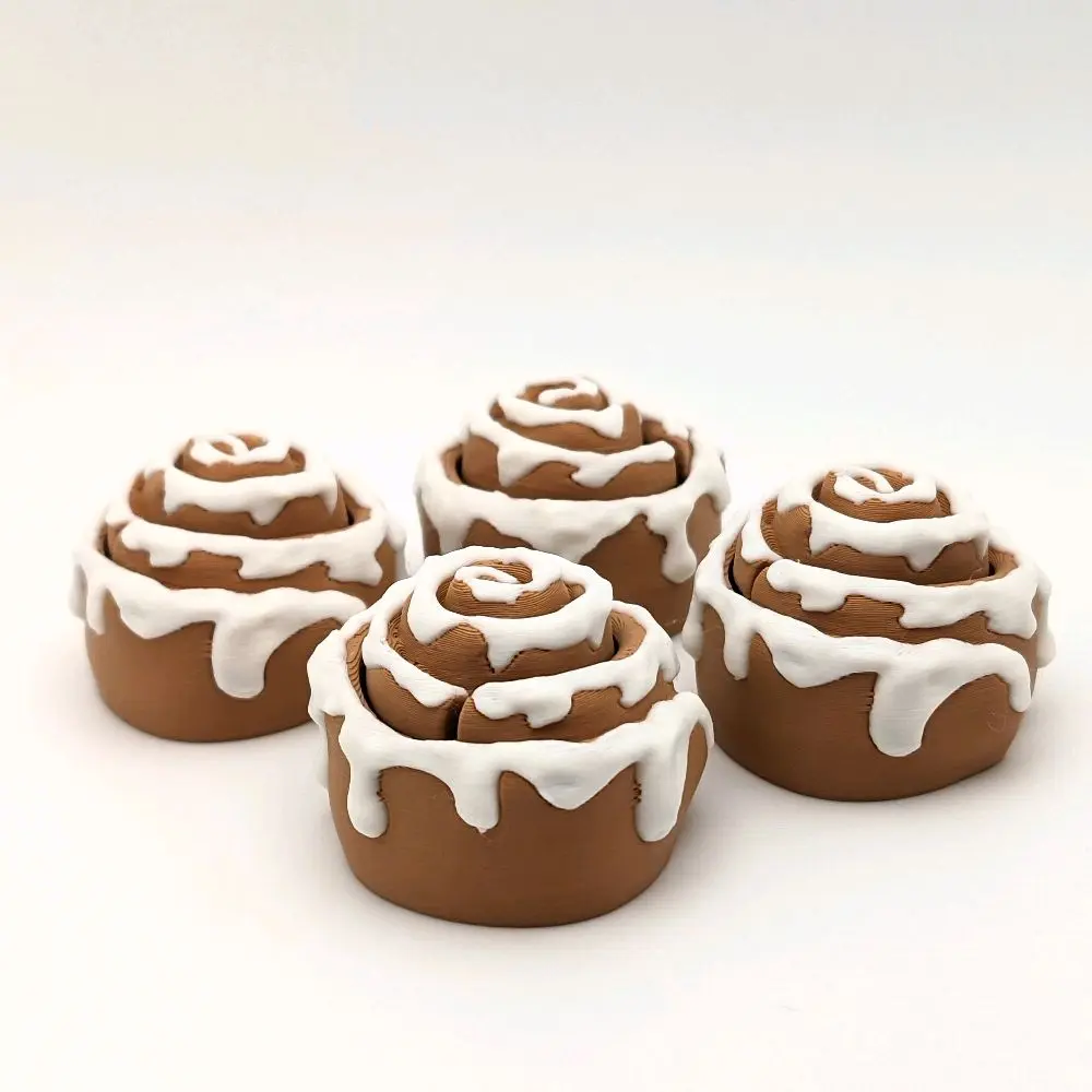 Cinnamon Roll Clicker Fidget Toy – Sweet Keyboard Clicker for Stress Relief & Fun stress reduction anxiety relax Sensory