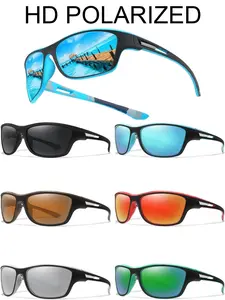 New Outdoor Cycling Sunglasses For Men And Women - Windproof Waterproof UV Protection Skin-Fitting Sport Sunglasses