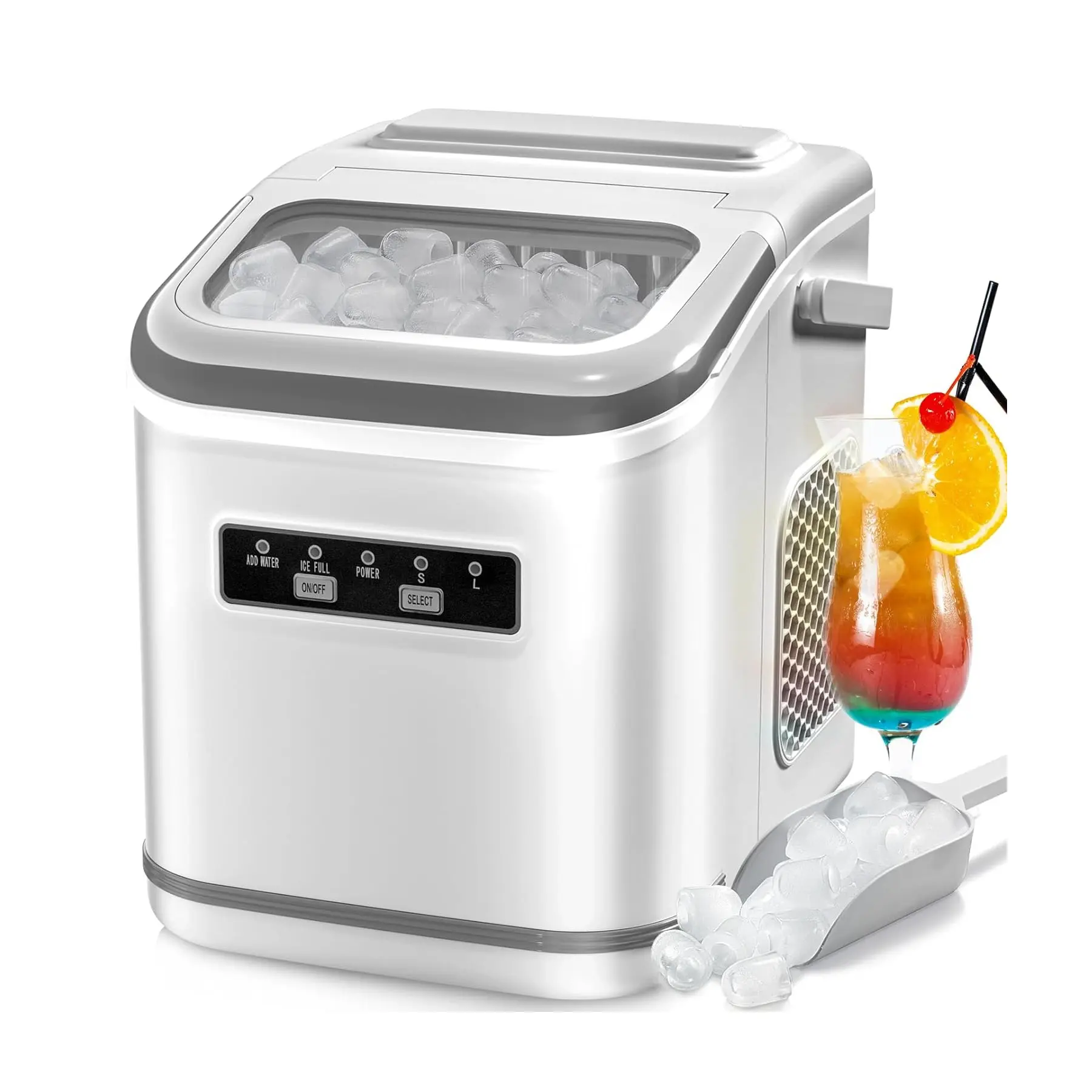 F-WHITE(ABS plastic material)