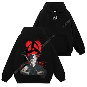 [Uchiha Empire] Limited Obito Uchiha Kamui - Naruto Shippuden #91 Hoodie T-Shirt Sweatshirt, Retro Vintage Unisex Graphic 90s Cotton, Gift For Wibu, Anime Manga Ninja Y2K Streetwear Menswear