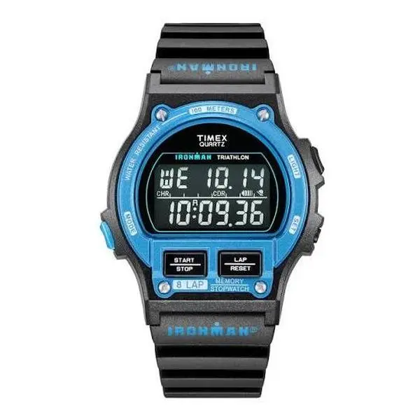 Timex Ironman Classic 8-Lap Black Digital Mens Watch TW5M54400 Timex Ironman Classic 8-Lap Black Digital Mens Watch TW5M54400