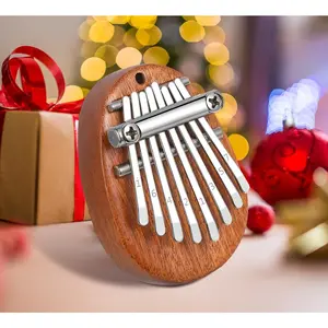 8-Key Mini Kalimba Exquisite Finger Thumb Piano Marimba Musical Accessories Best Pendant Gift