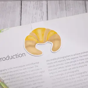 Cuernito pan magnetic bookmark