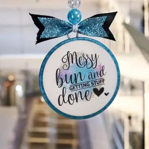 Long-Lasting Car Freshener - Customizable Scent and Design