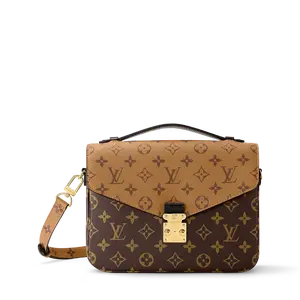 ‮ nottiuV siuoL  ‬    Pochette Metis Monogram Reverse Bag | Luxury Canvas Crossbody Shoulder Purse| Good Condition