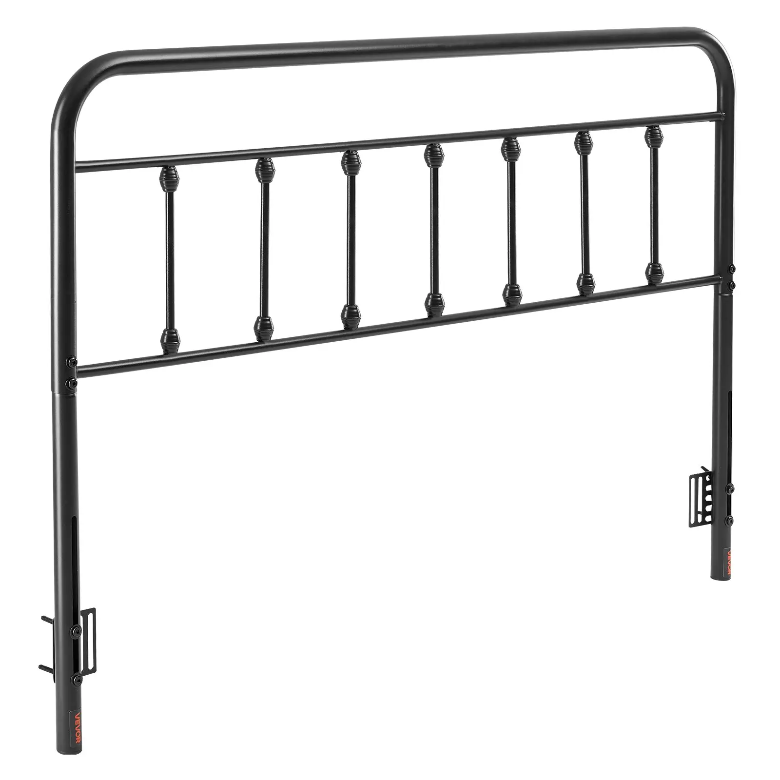 【Summerfinds】VEVOR Metal Headboard, Queen Size Headboard with Adjustable Height, Metal Headboard for Queen Size Bed, W59.65 x H40.55 x D1.5 inches, Ideal for Bedroom, Hotel, Homestay, Dormitory, Black