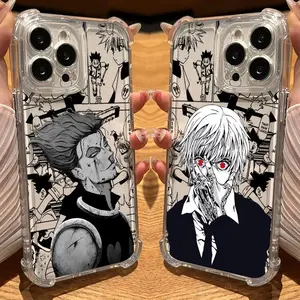 Gon Killua Hisoka HUNTER×HUNTER Hot Phone Case Clear For iPhone 17 16 15 14 13 12 11 Pro Max Plus Air - Top Fan's Phone Case Cover as Perfect Gift Get Ready for Halloween