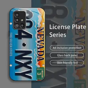 Suitable for [Galaxy A51 5g] A retro-style phone case featuring a classic license plate pattern 995
