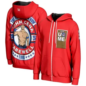 John Cena Farewell Tour Red Kids Zip Hoodie, Legendary Final Run Youth Jacket, Never Give Up Special Gift, Last Time Is Now Junior Streetwear 2026