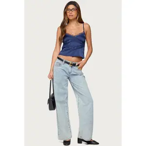 Tamar Satin Effect Tank Top