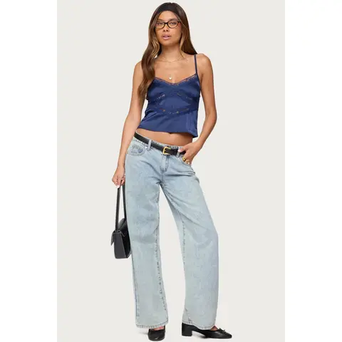 Tamar Satin Effect Tank Top