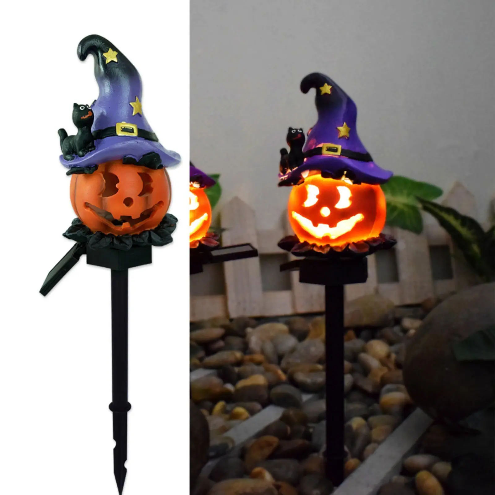 Solar lamp post