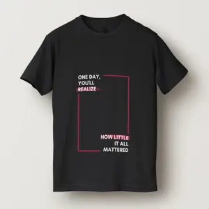 Men's graphic tees Fashionable Crew Neck T-Shirt - Comfortable Fit, PatternedPrint Positive Vibes T-Shirt,Casual Short Sleeves for Summer and SpringSeasons Funny Tee