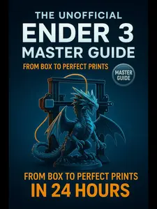 Ender 3 Master Guide Book | From Box to Perfect Prints in 24 Hours Guide Book【Price Increases To $97 Soon】