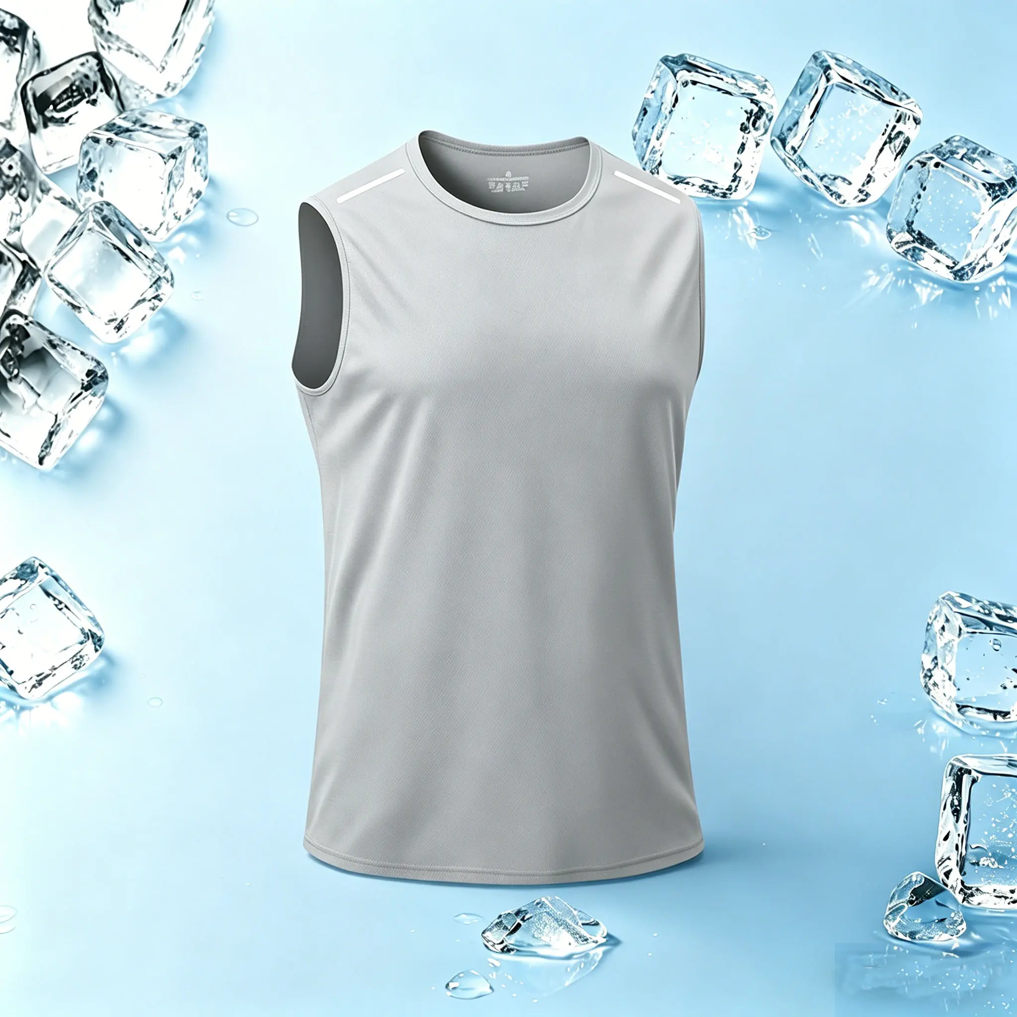 Set of 5 men’s sleeveless tank tops — fitness, running, casual athletic tops with a crew neck and striped design, stylish Set of 5 men’s sleeveless tank tops — fitness, running, casual athletic tops with a crew neck and striped design, stylish