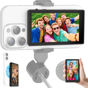 Selfie  Screen, Vlog Selfie  Screen,  Mode , Remote Zoom ,Audio Sync,  Camera  for Live Stream ,Compatible With  and Android