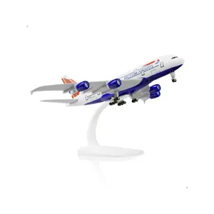 A380 British 1/300 metal with stand