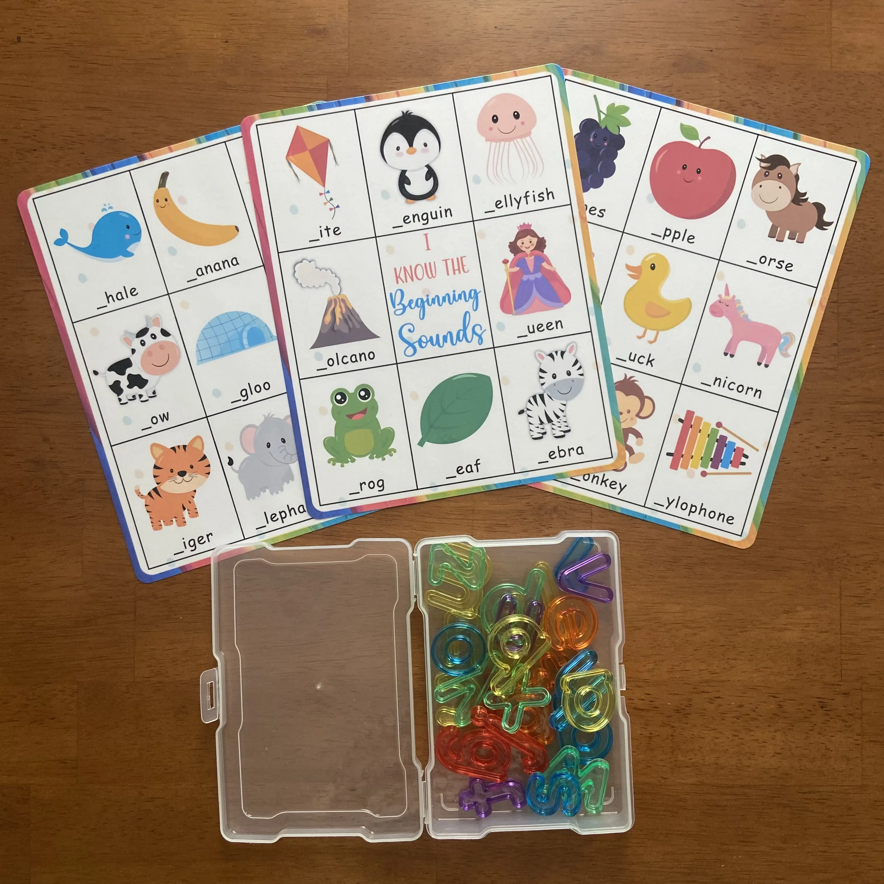Beginning Sounds Mats