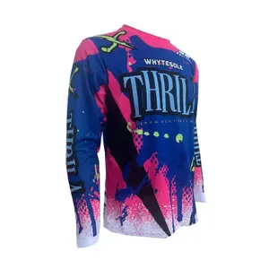 2025  motocross jersey custom moto bmx enduro Jersey Off road mtb long motorcycle  jersey MX Cycling Jersey Bicycle Sports Clothing