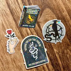 Hunger Games Ballad of Songbirds and Snakes Series Sticker Bundle