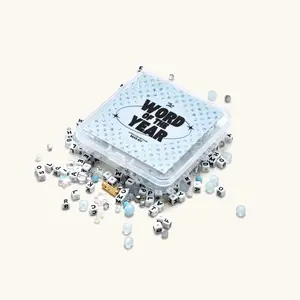 Little Words Project – 2026 Word of the Year Bead Kit – Manifest Your Mantra, DIY Bracelet Kit with Limited Edition Collectors Closures + Trackable Code