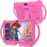 7-Inch Durable Plastic Toddler Tablet - Compact Learning Entertainment Tablet with Stand & Watch Function, 4GB RAM, 32GB ROM, Parental Controls, IPS Screen, Bluetooth, Dual Camera, Shockproof Protection Case, SD Support, Kids' Party Gift
