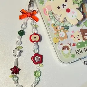 Apple Blossom Phone Charm / Bag Charm / Keychain