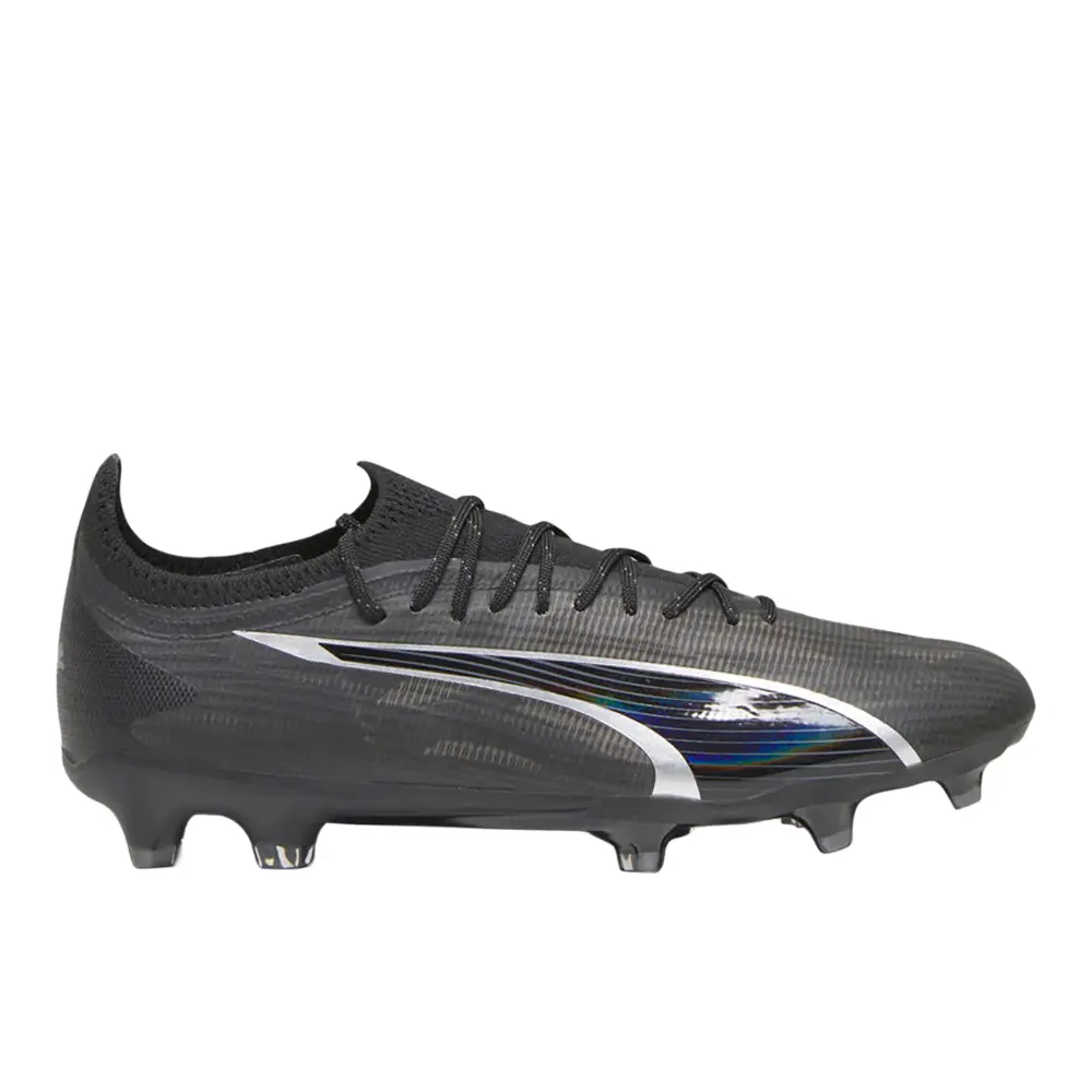 PUMA Mens Ultra Ultimate Soccer Cleats Cleated, Firm Ground - Black