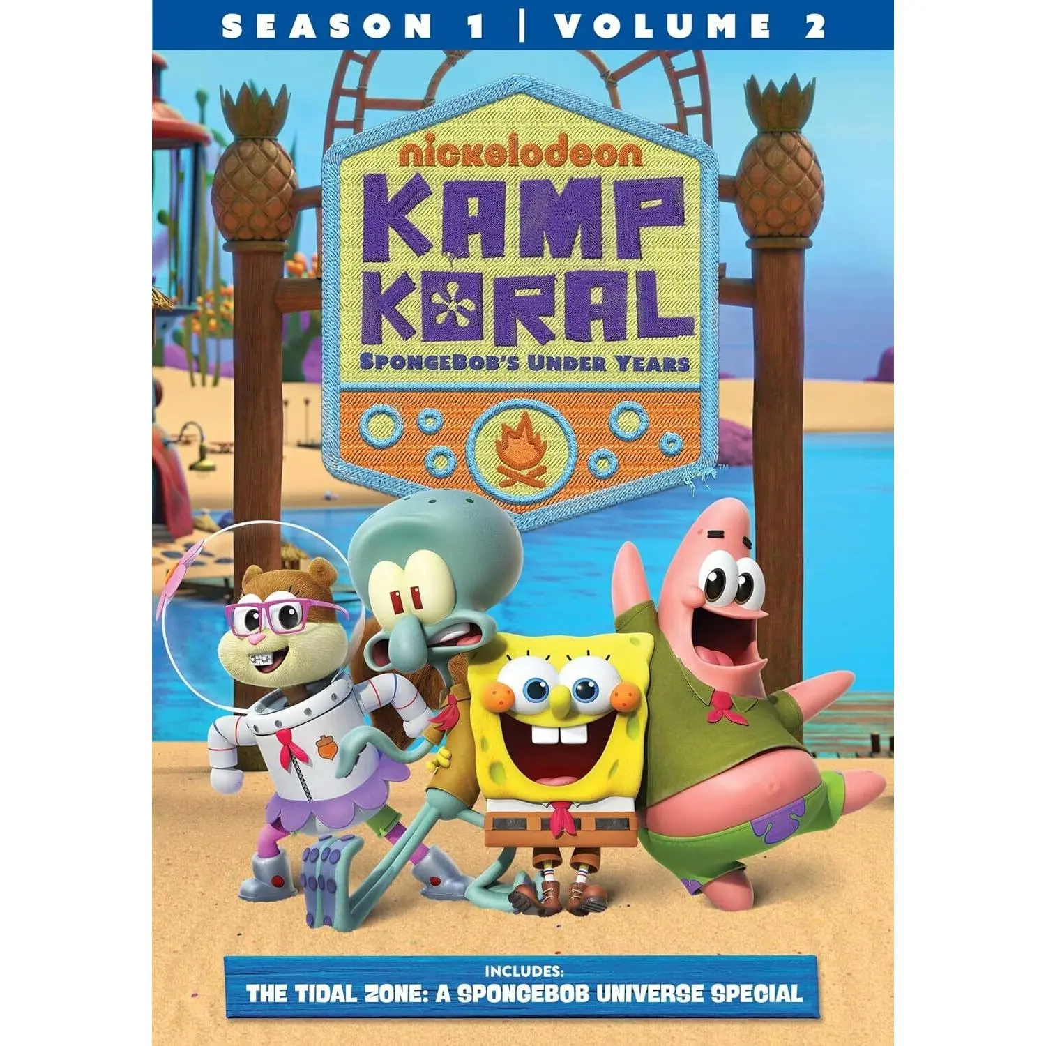 Kamp Koral: Spongebob's Under Years -Season 1, Vol. 2  [DVD Video Disc] Ac-3/Dolby Digital, Dolby, Dubbed, Widescreen