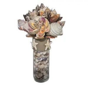 Seashell Bouquet in Natural Color in 3 Sizes