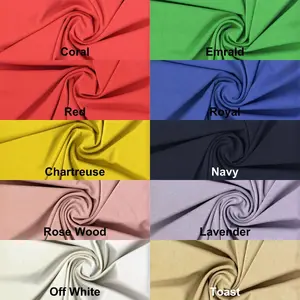 Allure Stretchy Heavy Crepe - Stretch Fabric, Dress Fabric, Prom Dress Fabric, Sewing Fabric, Craft Fabric, Knit Fabric, Sold by the Yard