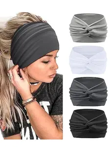 Wide Headbands For Women's Hair Soft Headband Head Bands Adult Women Elastic Head Band Knotted Hairbands Fashion Hair Accessories For Women