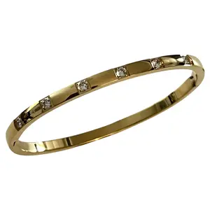 Luxe Beam Bangle-Goold LM