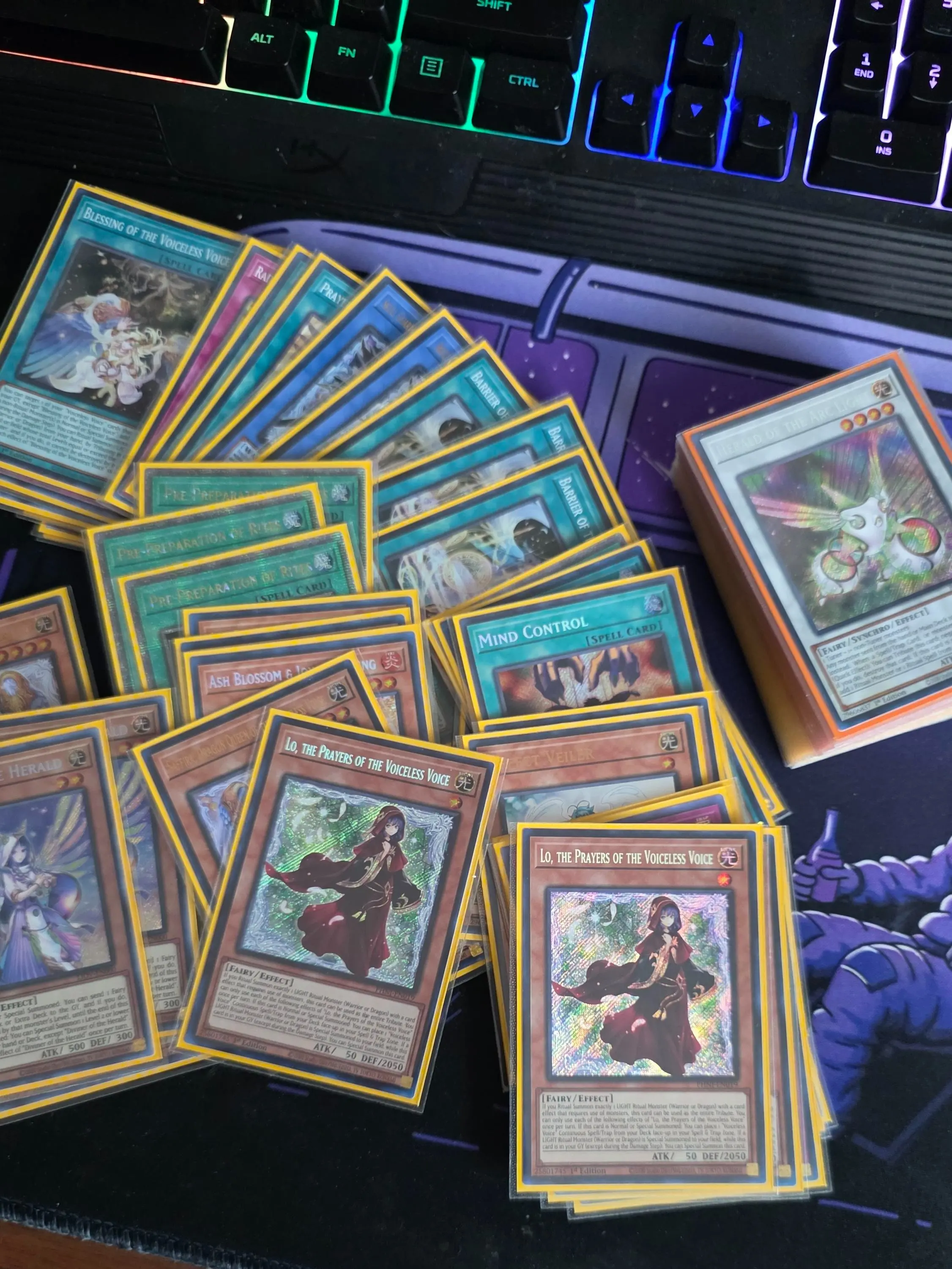 Yugioh Deck Complete - Voiceless Voice