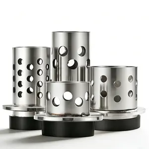 304 Stainless Steel Perforated Casting Flask – Jewelry Lost Wax Casting Tool for Gold Silver Metal Casting