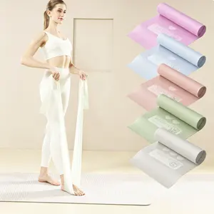 Yoga Pull Rope Resistance Band – Elastic Stretch Bands for Beginners, Home Workouts & Pilates Training