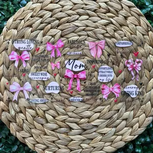 Mom Coquette UV DTF Cup Wrap