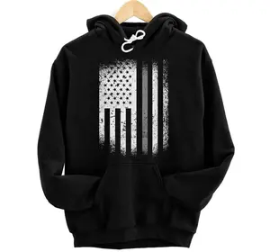 Personalized Correctional Officer Thin Silver Line Pullover Hoodie