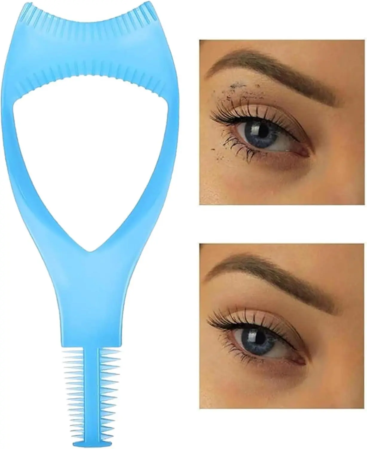 3-in-1 Lash Guard Makeup Tool – Cleaner Mascara Application for Work, Date Night, Holiday Party & Quick Morning Touch-Ups