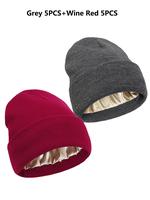 Gray*5 pcs+Hot Pink*5 pcs