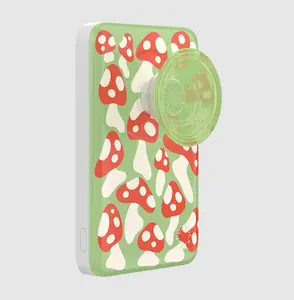 popsockets Red Shrooms Green MagSafe PowerPack