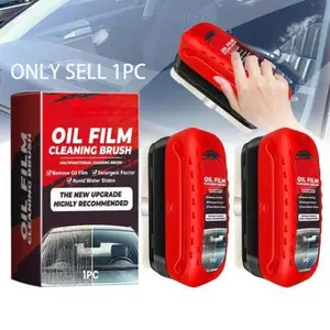 Windshield Cleaner, Window Cleaner, Clear Drive Windshield Cleaner, Automotive Oil Film Cleaning Brush, Car Care Essentials, Car Cleaning Agent