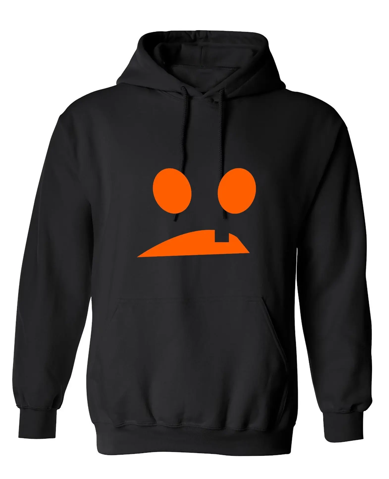 Men's Goofy Pumpkin Hoodie, Funny Halloween Graphic Print Pullover Sweatshirt, Comfortable Casual Tops for Parties, Sweatshirts, Menswear, Fashion