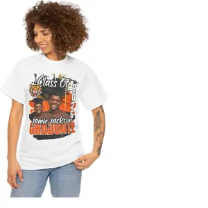 Personalized Jamie Senior 2026 Photo Shirt, Custom Graduate Collage Tee with Name Pictures, High School Graduation Gift, Proud Family Grad Top